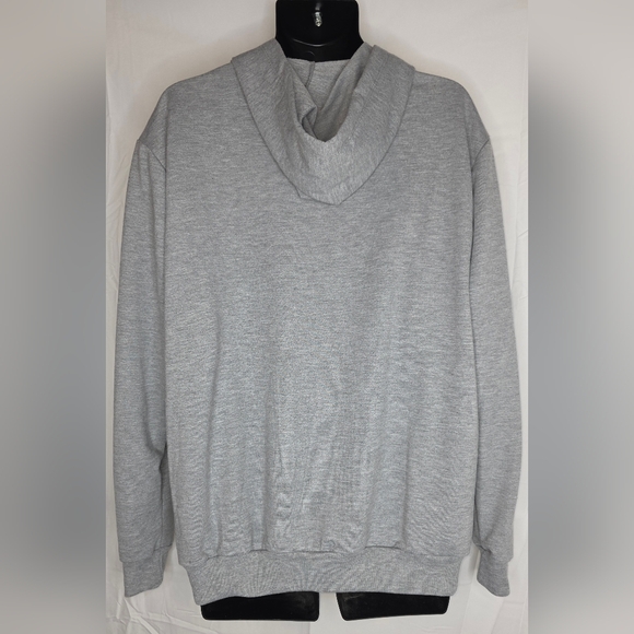 Always Blanks Gray Hoodie with 90's Vintage Lumberjack Graphic Size XL BP-3068 - Picture 4 of 11